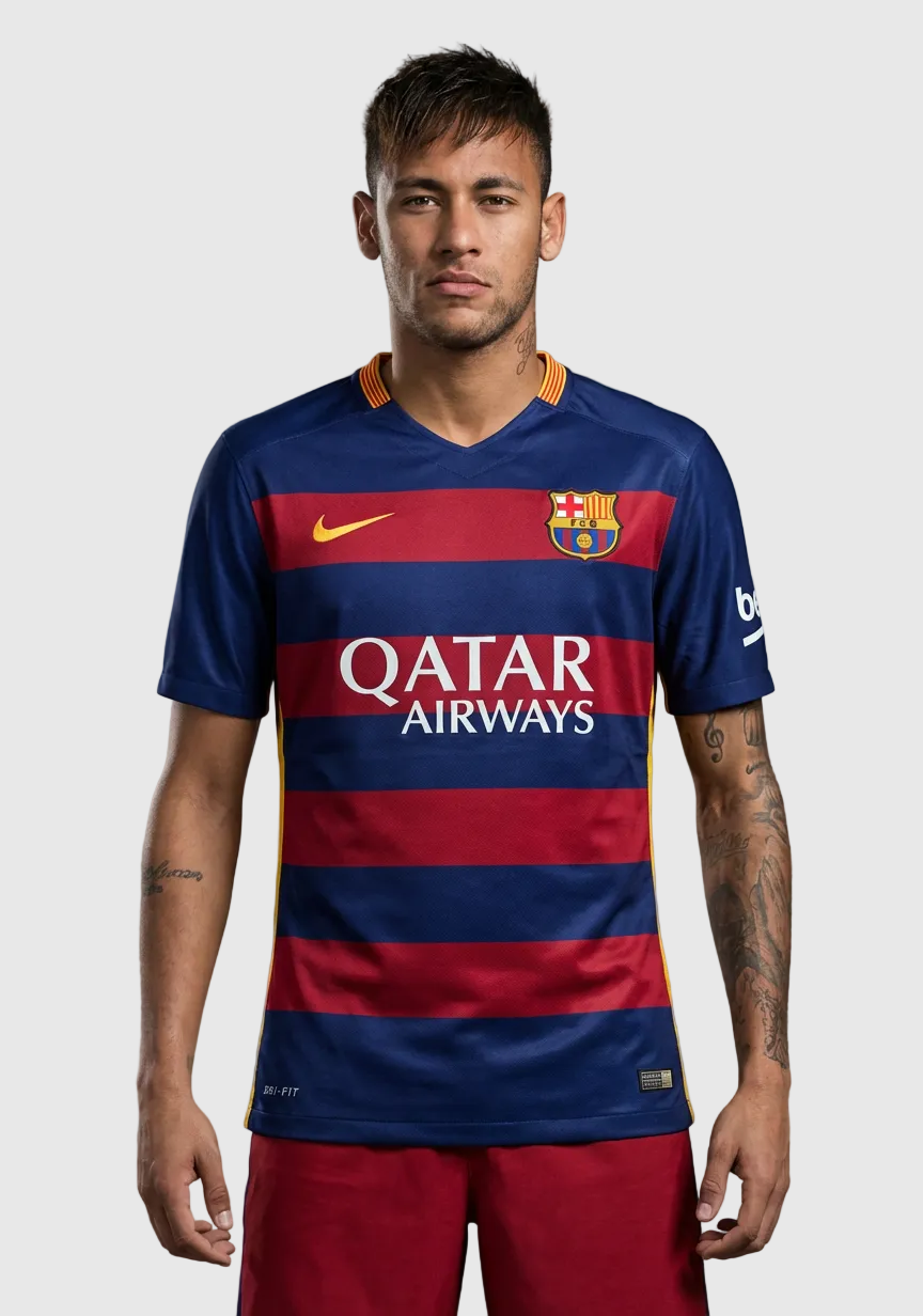 Barcelona Home Retrô 15/16 - Neymar #11